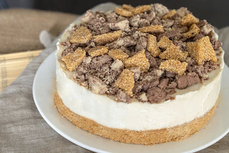Tahinli Cheesecake tarifi