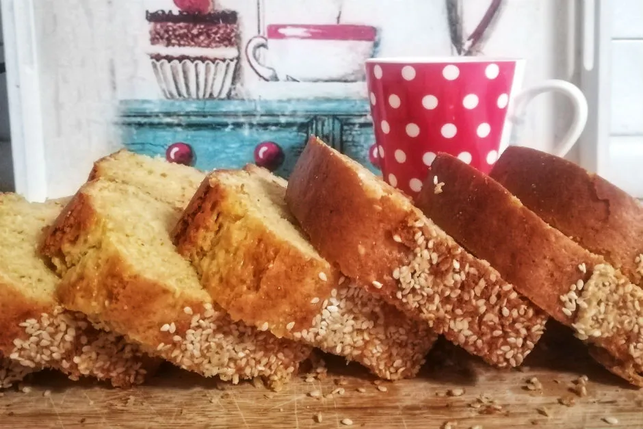 Tahinli Portakallı Kış Keki tarifi