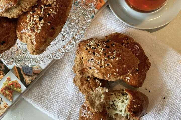 Tam Buğdaylı Fit Poğaça tarifi