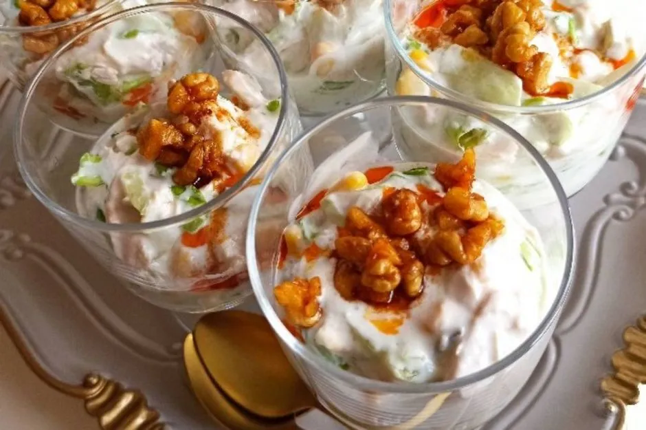 Tavuklu Göbek Salata tarifi