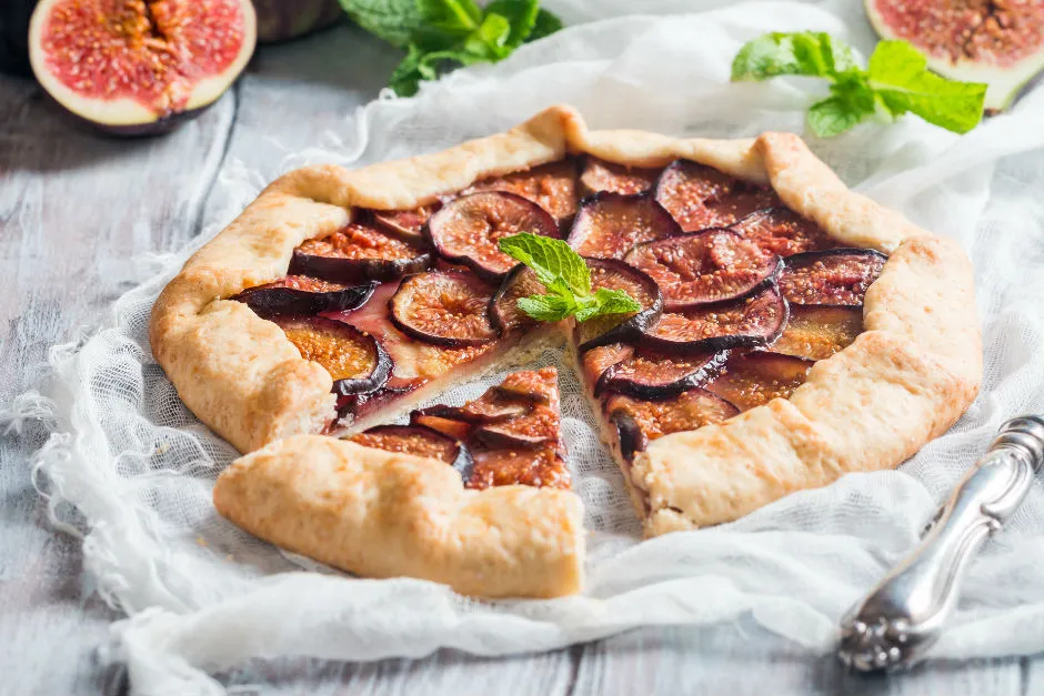 Taze İncirli Galette tarifi