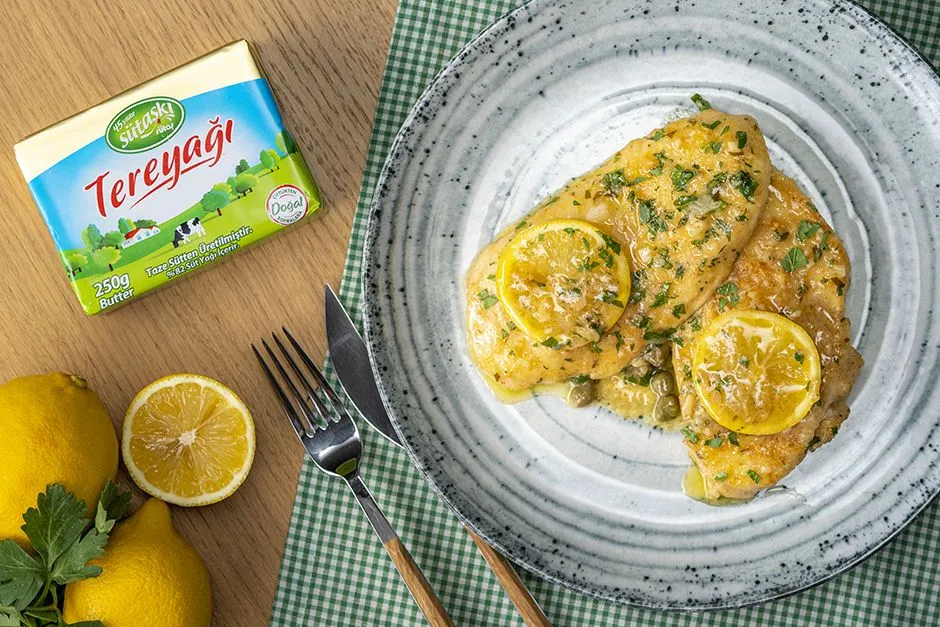 Tereyağlı Limonlu Tavuk tarifi