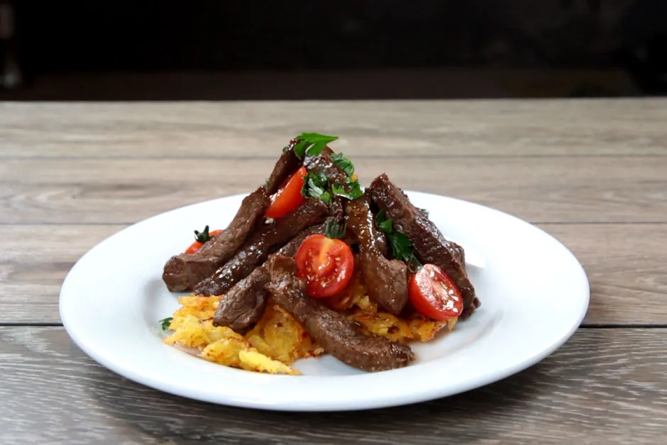 Teriyaki Soslu Çökertme Kebabı tarifi