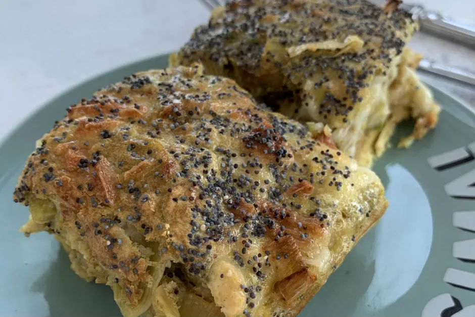 Unsuz Pırasalı Börek tarifi