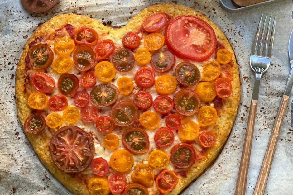 Vejetaryen Karnabahar Pizza tarifi