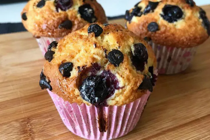 Yaban Mersinli Muffin Kek tarifi