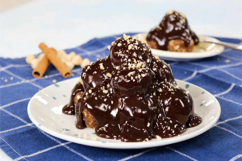 Elmalı Yalancı Profiterol tarifi