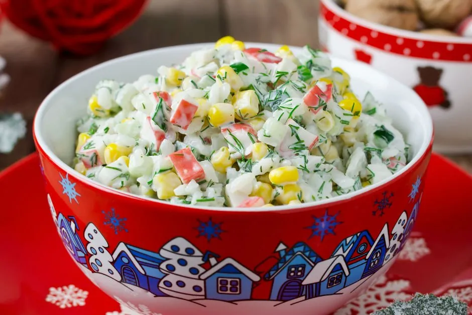 Yoğurtlu Garnitürlü Pirinç Salatası tarifi