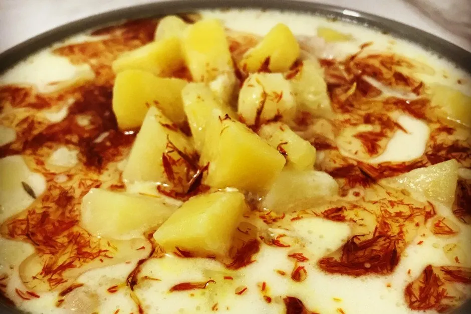 Yoğurtlu Patates Yemeği tarifi