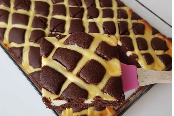 Cheesecake Tadında Yorgan Kek tarifi