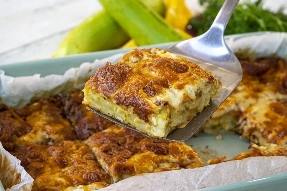 Yufkalı Fırın Mücver tarifi