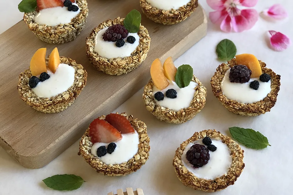 Yulaflı Fit Tartolet tarifi