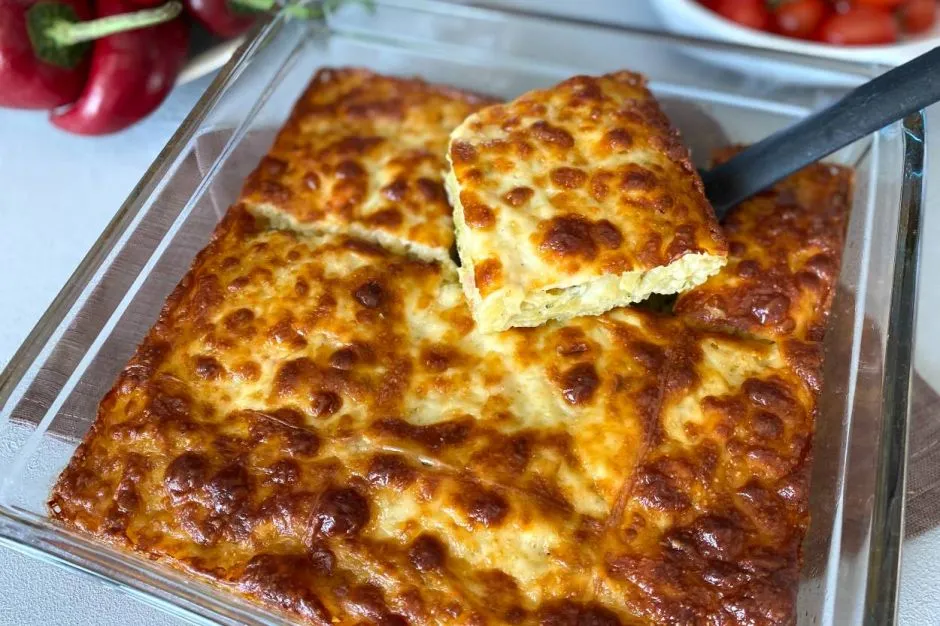 Fırında Yumurtalı Patates Dilimleri tarifi