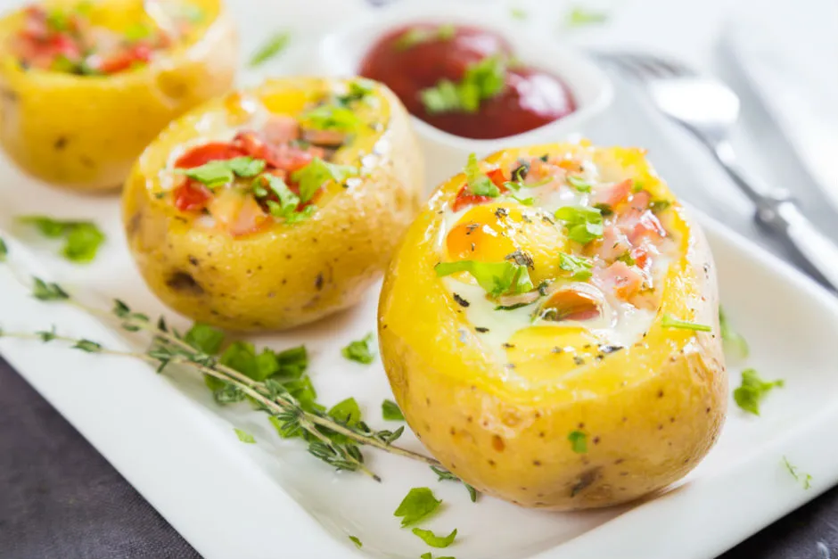 Yumurtalı Sandal Patates tarifi